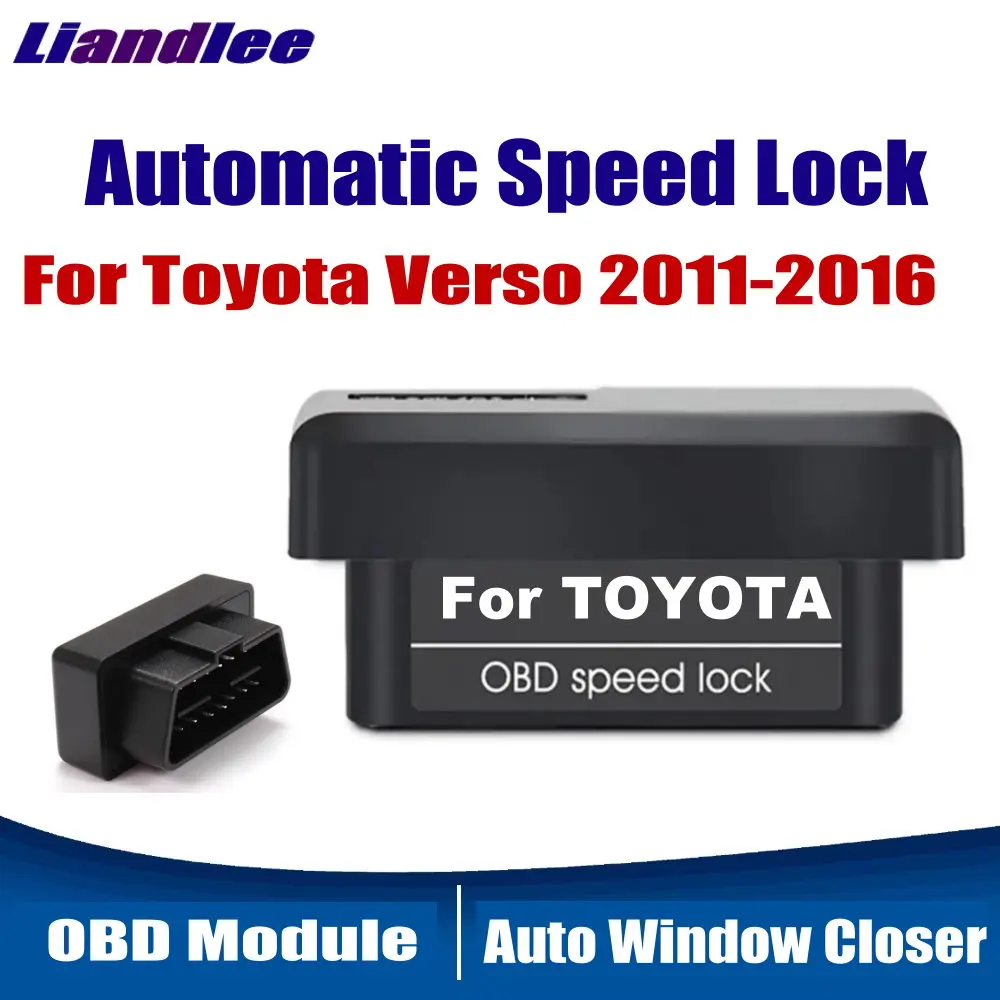 Automatic Car Speed Lock Decoder For Toyota Verso EZ E'Z ZGR10/15/20 2011-2016 OBD Accessories Auto Door Window Closer Module
Automatic Car Speed Lock Decoder For Toyota Verso EZ E'Z ZGR10/15/20 2011-2016 OBD Accessories Auto Door Window Closer Module