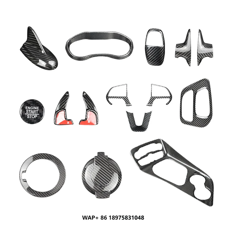 ES (11pcs) True Carbon Fiber Auto Parts Body Kit for Dodge Challenger Interior Accessories Trim
ES (11pcs) True Carbon Fiber Auto Parts Body Kit for Dodge Challenger Interior Accessories Trim