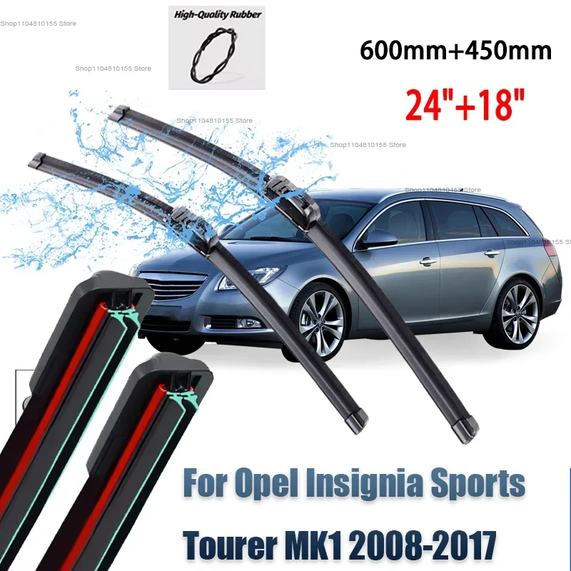 For Opel Insignia Sports Tourer MK1 2008-2017 Car Front Wiper Soft Rubber Boneless Wiper HD Silent Durable Wiper 24"18"
For Opel Insignia Sports Tourer MK1 2008-2017 Car Front Wiper Soft Rubber Boneless Wiper HD Silent Durable Wiper 24"18"