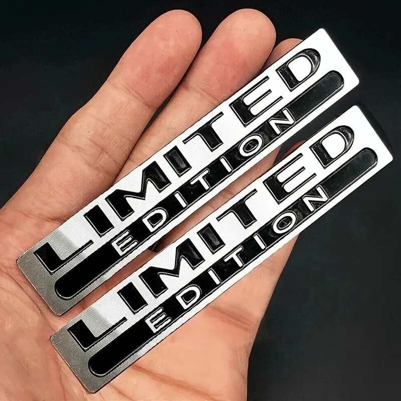 2PCS Metal Limited Edition 3D Car Body Badge Sticker Trunk Fender Emblem Decal Accessorie For Car Motorcycle Bike
2PCS Metal Limited Edition 3D Car Body Badge Sticker Trunk Fender Emblem Decal Accessorie For Car Motorcycle Bike
