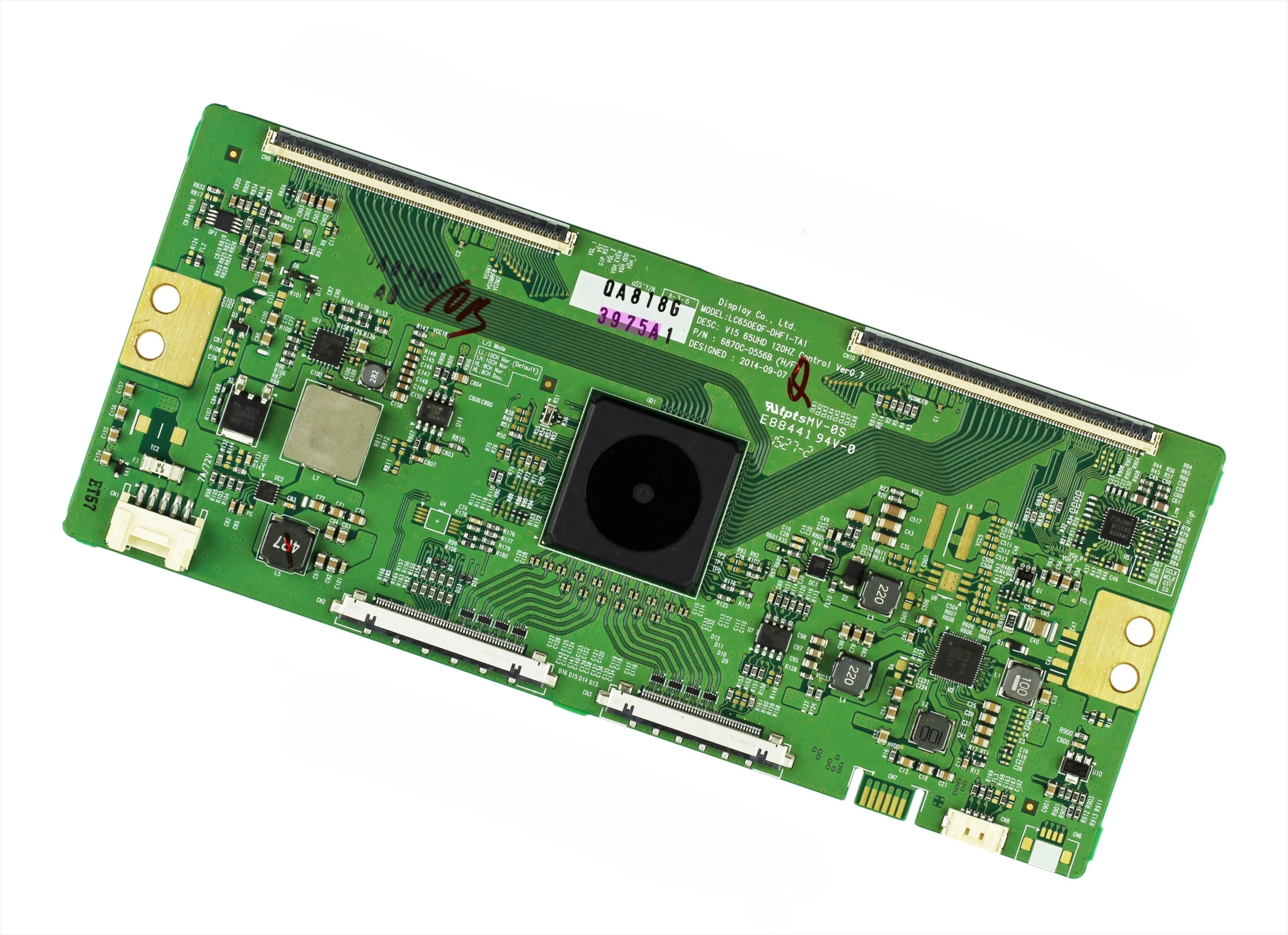 6870C-0556B LC650EQF-DHF1-TA1 6871L-3975A 6871L-3975B 6871L-3975C 6871L-3975D T-con Logic Board for 65UF7690 65UF7700 65UF8500
6870C-0556B LC650EQF-DHF1-TA1 6871L-3975A 6871L-3975B 6871L-3975C 6871L-3975D T-con Logic Board for 65UF7690 65UF7700 65UF8500