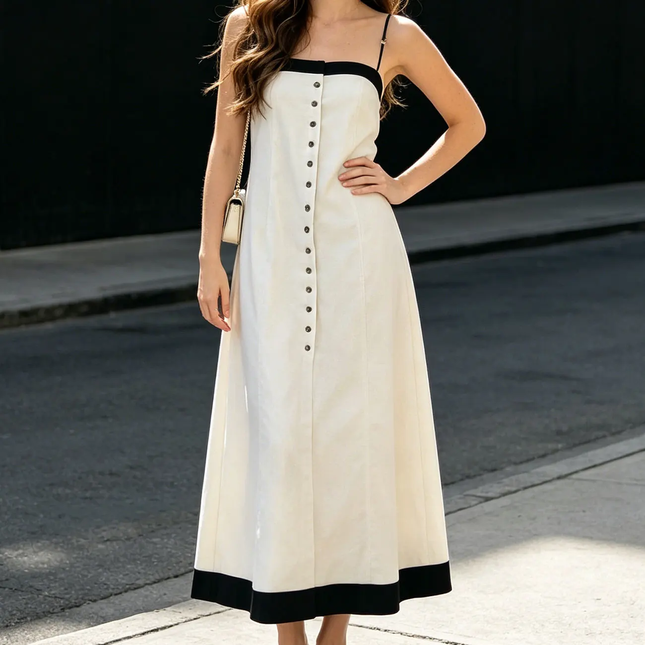 WXOY Elegant Women's Cotton Linen Tube Dress Button Down Sleeveless Maxi Dress Summer Casual Beach Streetwear
WXOY Elegant Women's Cotton Linen Tube Dress Button Down Sleeveless Maxi Dress Summer Casual Beach Streetwear