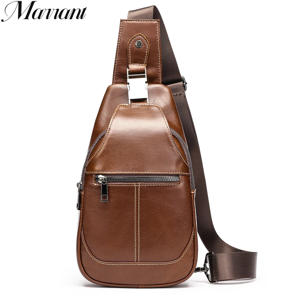 Genuine Leather Sling Bags Men Zipper Designer Chest Pack for 7.9'' Tablet, Travelling Chest Bags for Phone Messenger Bag
Genuine Leather Sling Bags Men Zipper Designer Chest Pack for 7.9'' Tablet, Travelling Chest Bags for Phone Messenger Bag