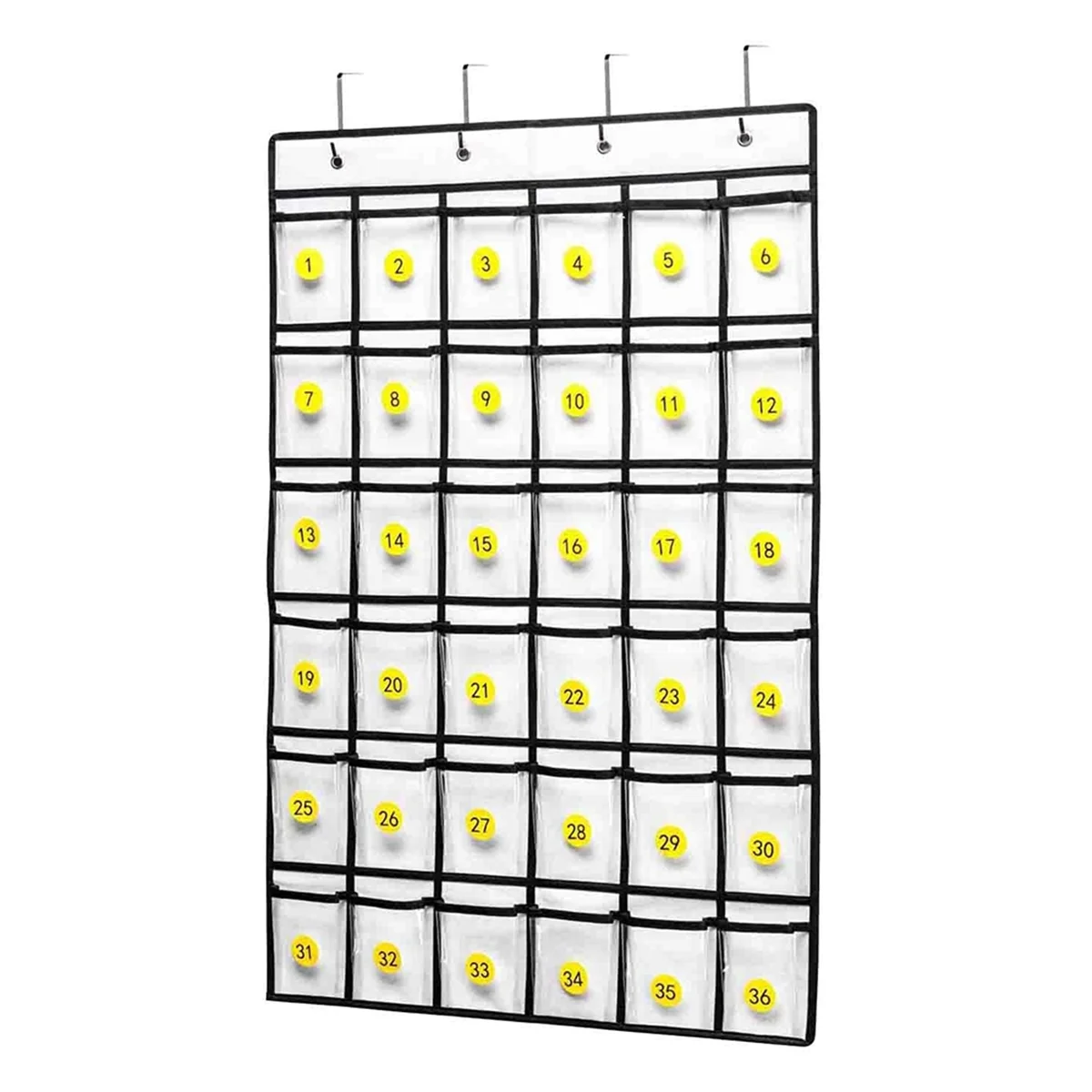 ADP-Cell Phone Pocket Diagram, Classroom Organizer Calculator Holder Door Hanging Jewelry Storage Box - 36 Clear Pockets
ADP-Cell Phone Pocket Diagram, Classroom Organizer Calculator Holder Door Hanging Jewelry Storage Box - 36 Clear Pockets