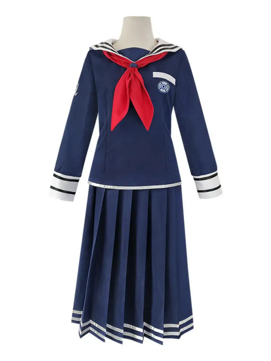 Новый костюм DanganRonpa для косплея на Хэллоуин, зимняя одежда, танцевальный костюм с колесом кориандра, материал из полиэстера, сценическое выступление
Новый костюм DanganRonpa для косплея на Хэллоуин, зимняя одежда, танцевальный костюм с колесом кориандра, материал из полиэстера, сценическое выступление
