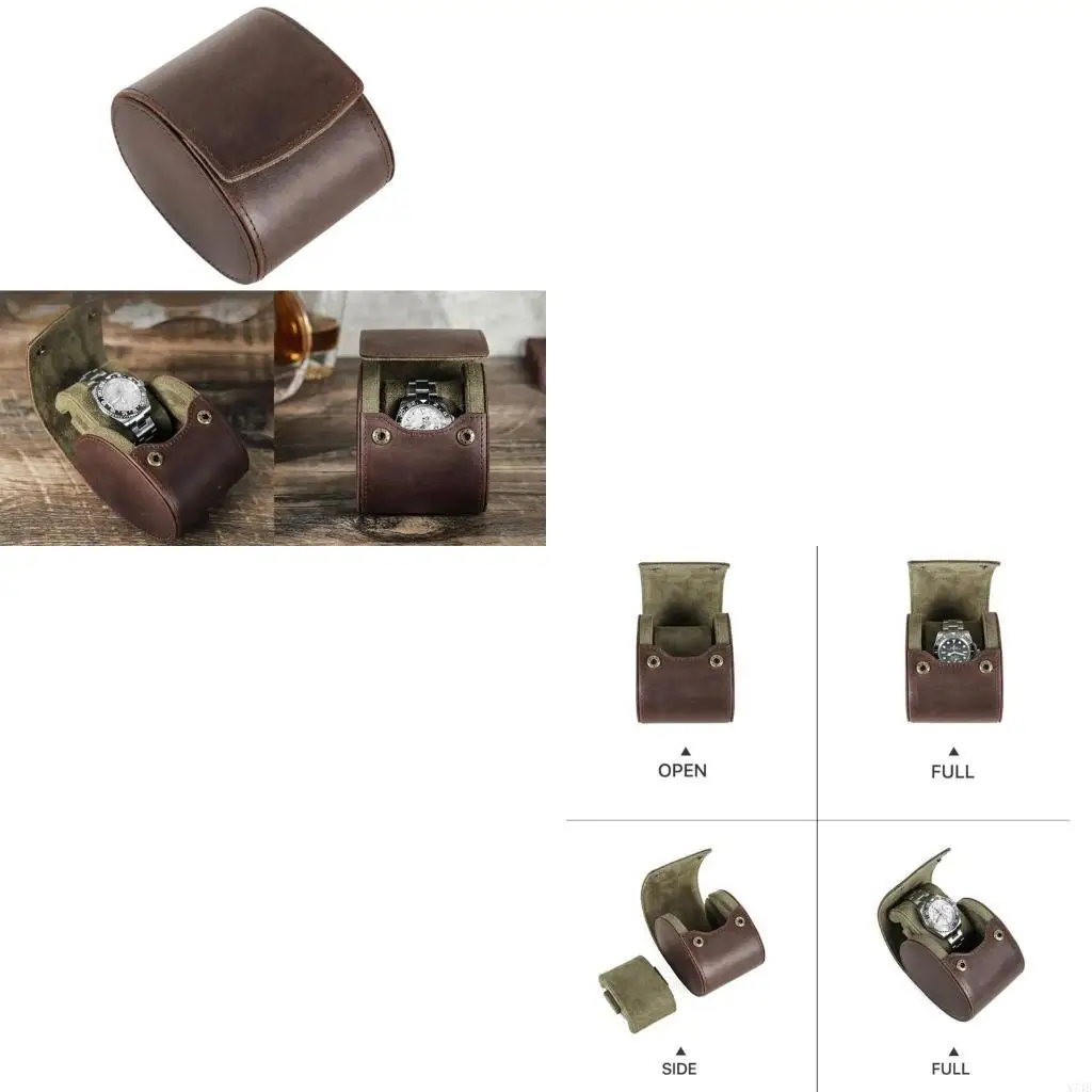 Корпус для часов из искусственной кожи, контейнер, гибкая подушка, слот для крепления, держатель для орнамента
Корпус для часов из искусственной кожи, контейнер, гибкая подушка, слот для крепления, держатель для орнамента