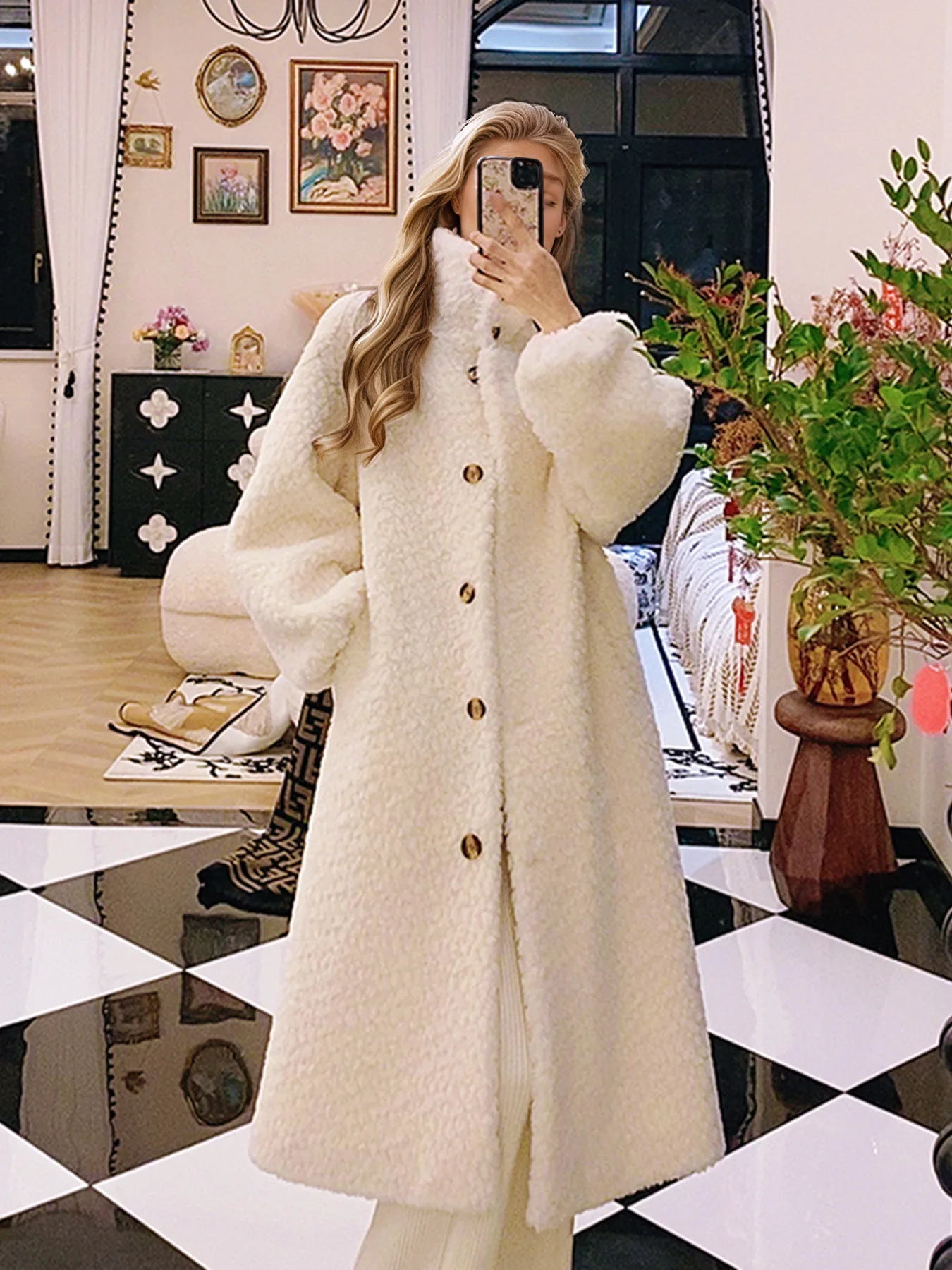 Faux Fur Jacket Woman Coats Womens Cinched Slim-Cut Hot Girl Avant-Garde Glow Natural Splicing Warm Transformable Front-Button
Faux Fur Jacket Woman Coats Womens Cinched Slim-Cut Hot Girl Avant-Garde Glow Natural Splicing Warm Transformable Front-Button