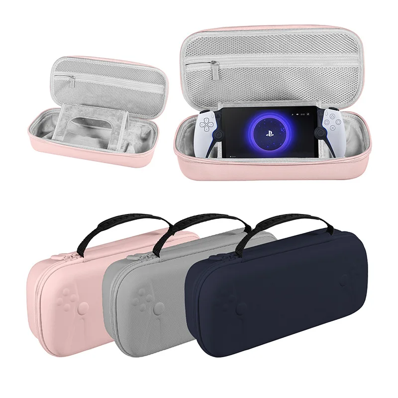 For Playstation Portal Gampad Storage Bag with Fixed Hand Strap and Inner Bracket Crush-proof and Drop-proof
For Playstation Portal Gampad Storage Bag with Fixed Hand Strap and Inner Bracket Crush-proof and Drop-proof