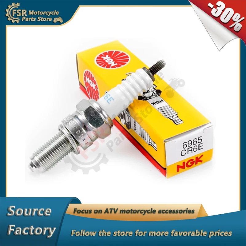 NGK original CR6E nickel gold spark plug Fits Stels ATV 600GT 700GT 800GT Dinli DL-A160011-00 A160011-00 NGK-CR6E Quad parts
NGK original CR6E nickel gold spark plug Fits Stels ATV 600GT 700GT 800GT Dinli DL-A160011-00 A160011-00 NGK-CR6E Quad parts