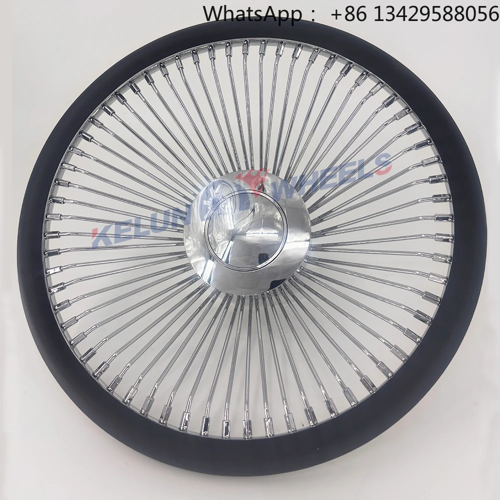 15" Custom Logo Floating Horn Cover 64 Spokes Steering Wheel
15" Custom Logo Floating Horn Cover 64 Spokes Steering Wheel