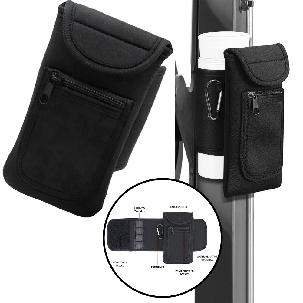 Magnetic Gym Water Bottle Bag Holder Built-in Magnet For Easy Attachment To Metal Magnetic Bottle Sleeve Pouch
Magnetic Gym Water Bottle Bag Holder Built-in Magnet For Easy Attachment To Metal Magnetic Bottle Sleeve Pouch