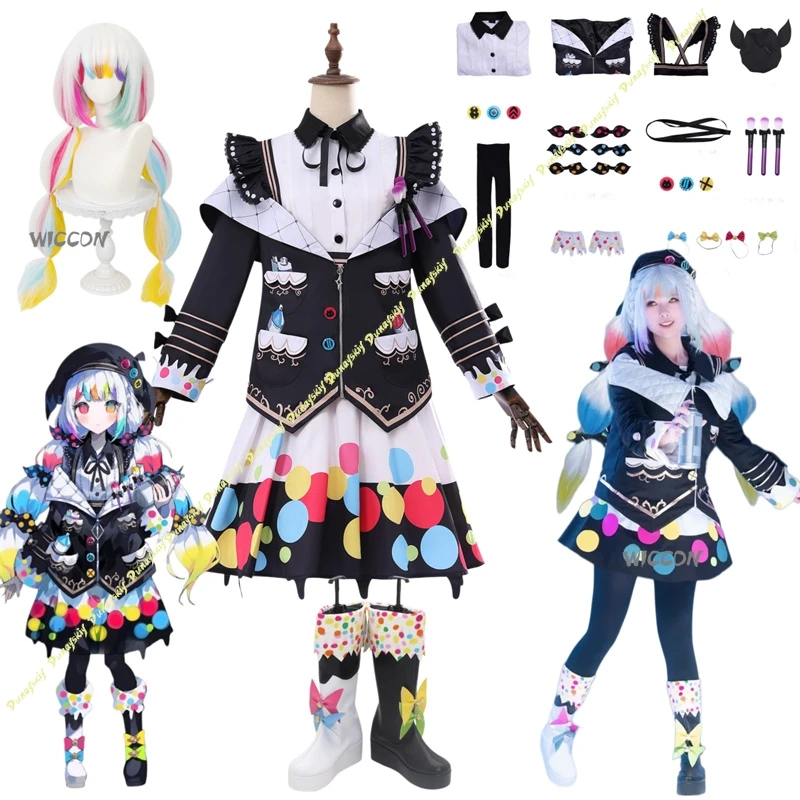 Magical Girl Witch Trial Costume Kinosaki Noah Costume High Quality Play Role Clothes Complete Set with Clothes,Wigs,Shoes
Magical Girl Witch Trial Costume Kinosaki Noah Costume High Quality Play Role Clothes Complete Set with Clothes,Wigs,Shoes