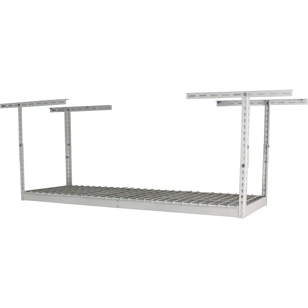 Регулируемая стеллажная система для хранения над гаражом 2x6, сверхпрочная стальная стеллажная система для хранения над гаражом с грузоподъемностью 300 фунтов, регулируемая по высоте, для гаража
Регулируемая стеллажная система для хранения над гаражом 2x6, сверхпрочная стальная стеллажная система для хранения над гаражом с грузоподъемностью 300 фунтов, регулируемая по высоте, для гаража