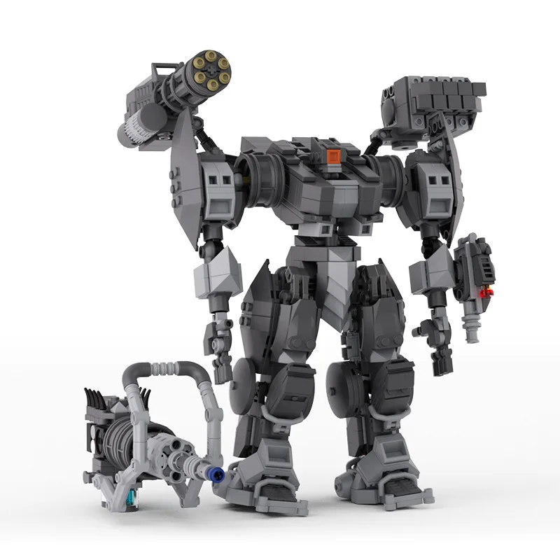 BuildMOC MOC Меховой робот Строительные блоки Модель MOC- 166168 Серый робот-меха, кирпичи, собранная своими руками игрушка для детей, подарок
BuildMOC MOC Меховой робот Строительные блоки Модель MOC- 166168 Серый робот-меха, кирпичи, собранная своими руками игрушка для детей, подарок