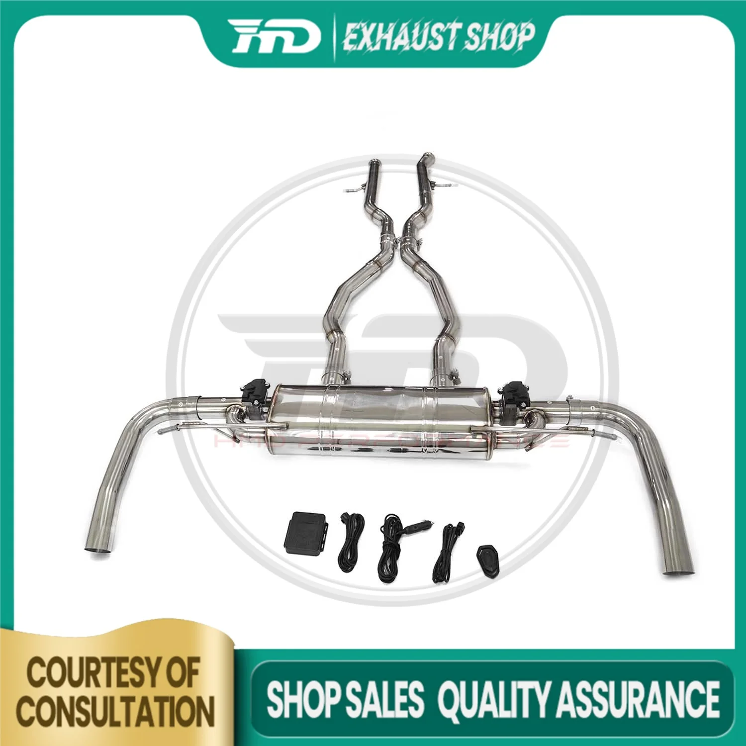 HMD Exhaust System Performance Catback for Mercedes benz GL63 X166 5.5T with Electronic valve Stainless Lossless installation
HMD Exhaust System Performance Catback for Mercedes benz GL63 X166 5.5T with Electronic valve Stainless Lossless installation
