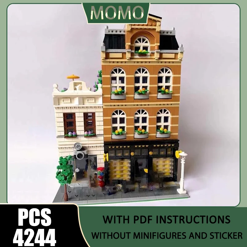 City Street View Model Moc Building Blocks Cheese Shop Model Technology Brick DIY Assembly Construction Holiday Toys Set Gifts
City Street View Model Moc Building Blocks Cheese Shop Model Technology Brick DIY Assembly Construction Holiday Toys Set Gifts