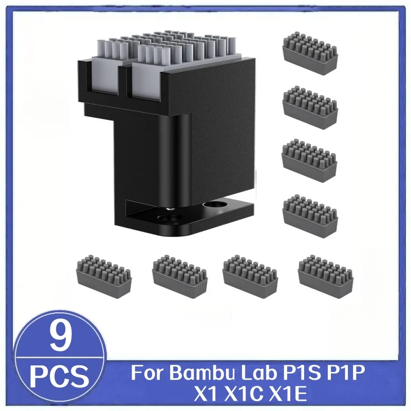 3D Printer Accessories Double Brush Nozzle Cleaner Kit Heatbed Nozzle Wiper Cleaning Tool for Bambu Lab P1S P1P X1 X1C X1E
3D Printer Accessories Double Brush Nozzle Cleaner Kit Heatbed Nozzle Wiper Cleaning Tool for Bambu Lab P1S P1P X1 X1C X1E