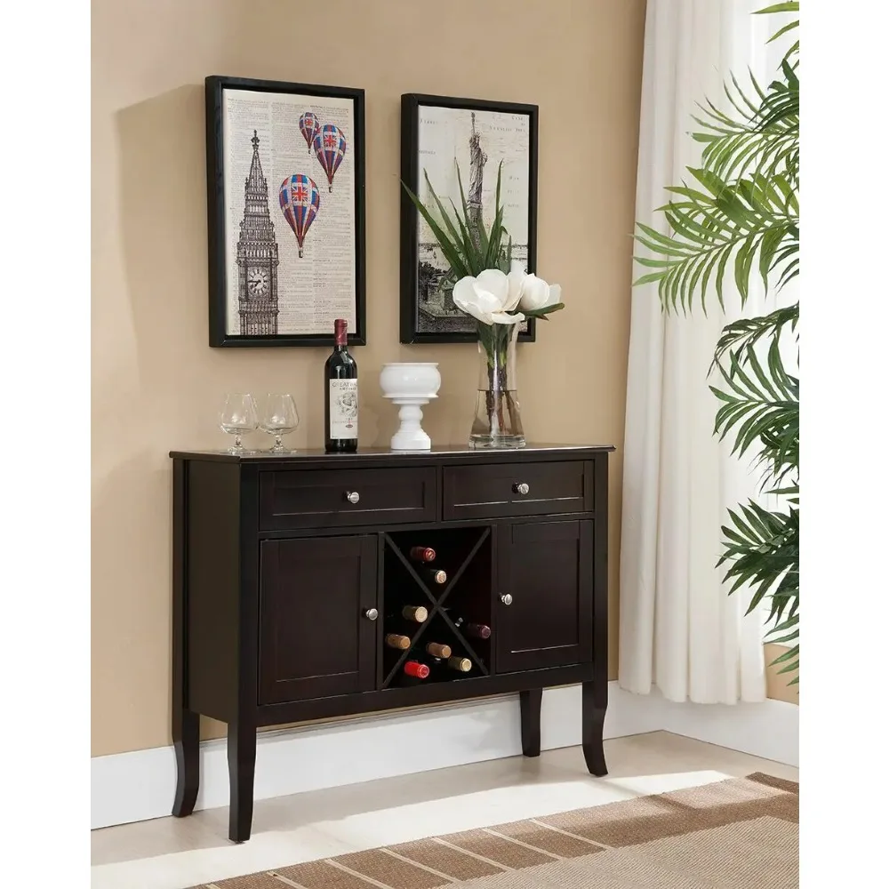 Furniture - Wine Cabinet Breakfront Buffet Storage Console Table
Furniture - Wine Cabinet Breakfront Buffet Storage Console Table