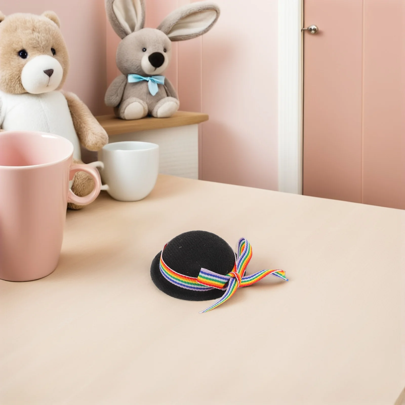 4 шт. мини-черные формальные цилиндры, красочные лямки, мини-шляпы для поделок, миниатюрные наряды, миниатюрный цилиндр, маленькая шляпа для игрушки
4 шт. мини-черные формальные цилиндры, красочные лямки, мини-шляпы для поделок, миниатюрные наряды, миниатюрный цилиндр, маленькая шляпа для игрушки