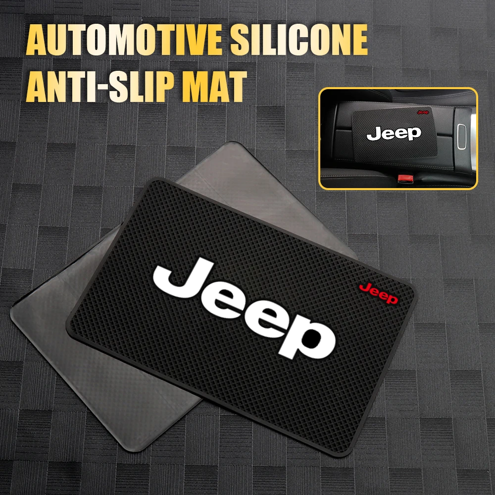 Non-slip Car Styling Anti Slip Pad Phone Non Slip Mat Accessories For Jeep Grand Cherokee Wrangler JK Gladiator Compass Renegade
Non-slip Car Styling Anti Slip Pad Phone Non Slip Mat Accessories For Jeep Grand Cherokee Wrangler JK Gladiator Compass Renegade