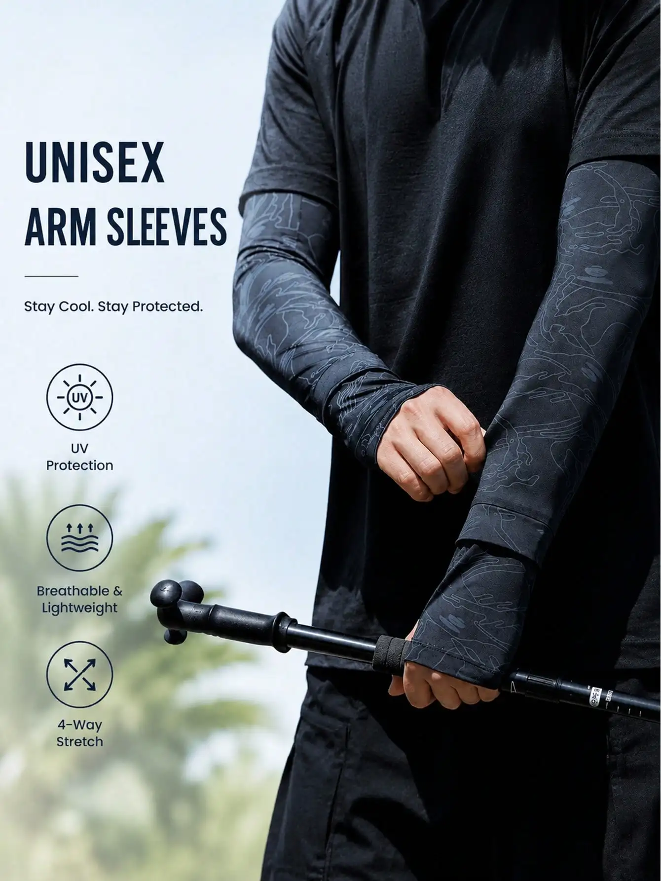 1 Pair Unisex Summer Auspicious Cloud UV Protection Arm Sleeves, Outdoor Hiking Cycling Loose Cooling Arm Covers
1 Pair Unisex Summer Auspicious Cloud UV Protection Arm Sleeves, Outdoor Hiking Cycling Loose Cooling Arm Covers