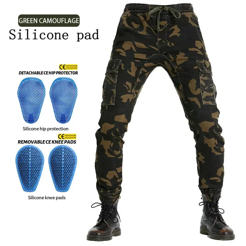 VOLERO New Motorcycle Riding Pants Jeans Casual Multi-pocket Small Foot Belt Protection Wear-resistant Men and Women Spring
VOLERO New Motorcycle Riding Pants Jeans Casual Multi-pocket Small Foot Belt Protection Wear-resistant Men and Women Spring