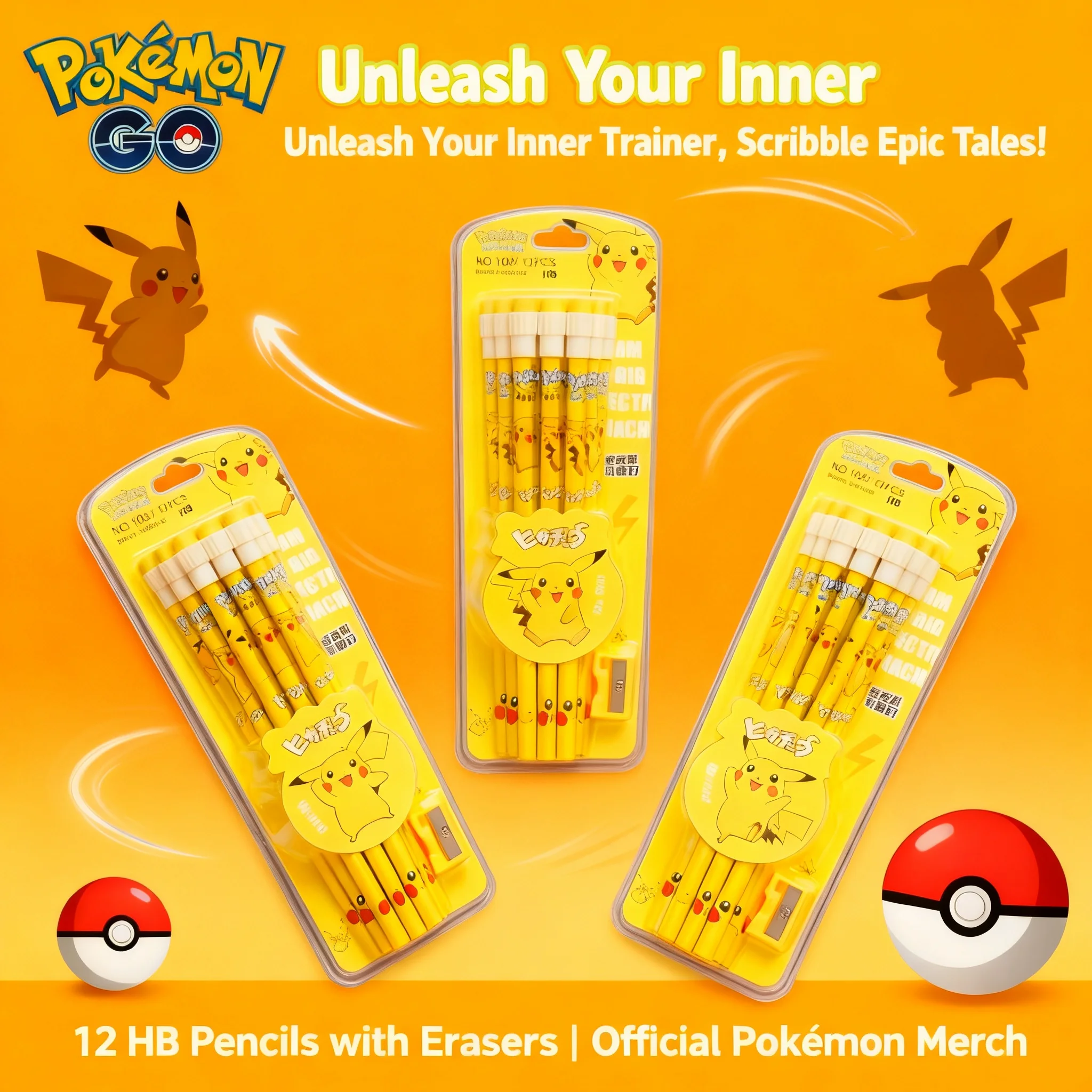12pcs Pokemon Anime Figure Pencil Set with Eraser Sharpener Kawaii School Office Stationery Toys Gifts Supplies Tools for Kids
12pcs Pokemon Anime Figure Pencil Set with Eraser Sharpener Kawaii School Office Stationery Toys Gifts Supplies Tools for Kids