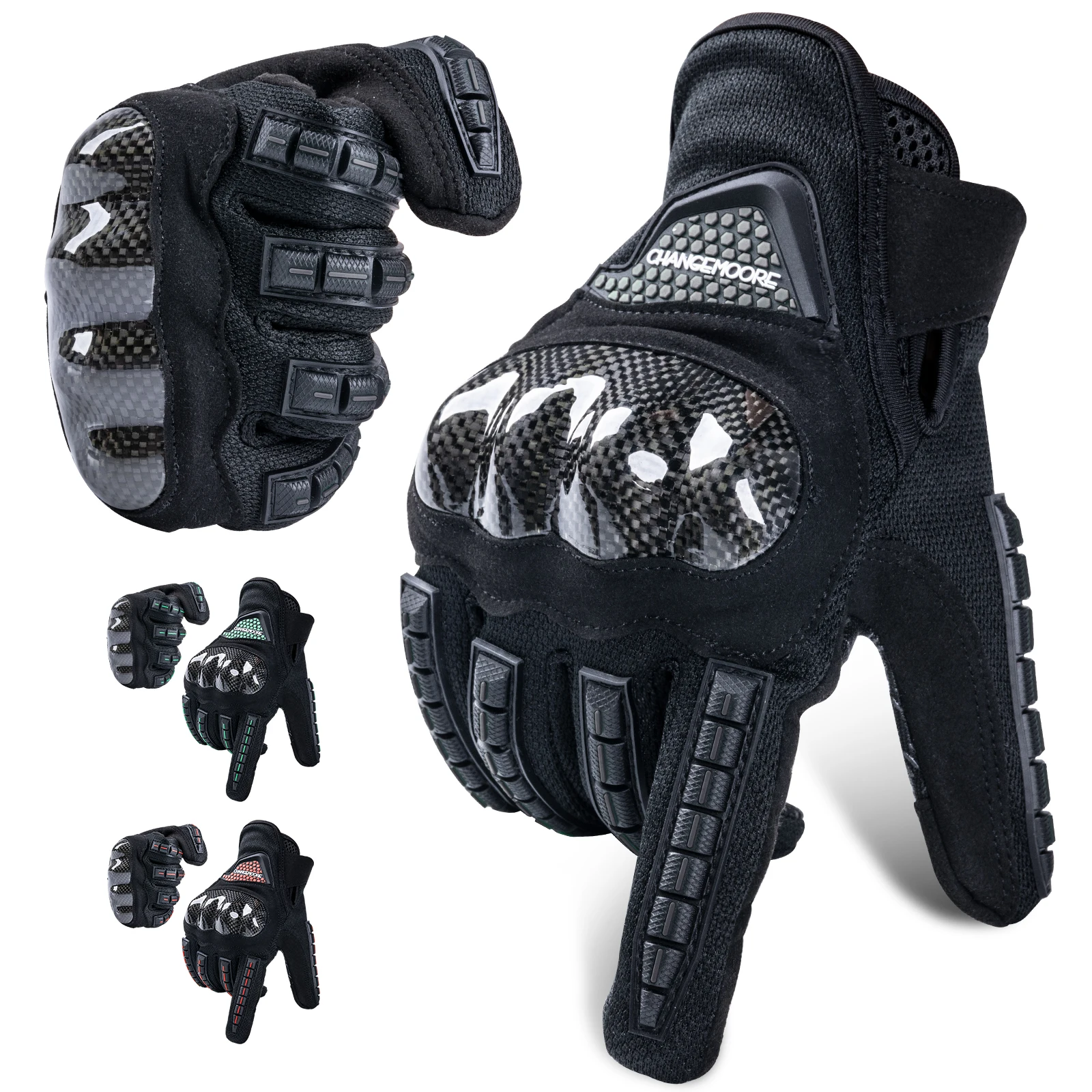Summer Breathable Motorcycle Gloves Touch Screen Hard Knuckle Protective Full Finger Gloves for Motocross Bicycle ATV Riding
Summer Breathable Motorcycle Gloves Touch Screen Hard Knuckle Protective Full Finger Gloves for Motocross Bicycle ATV Riding