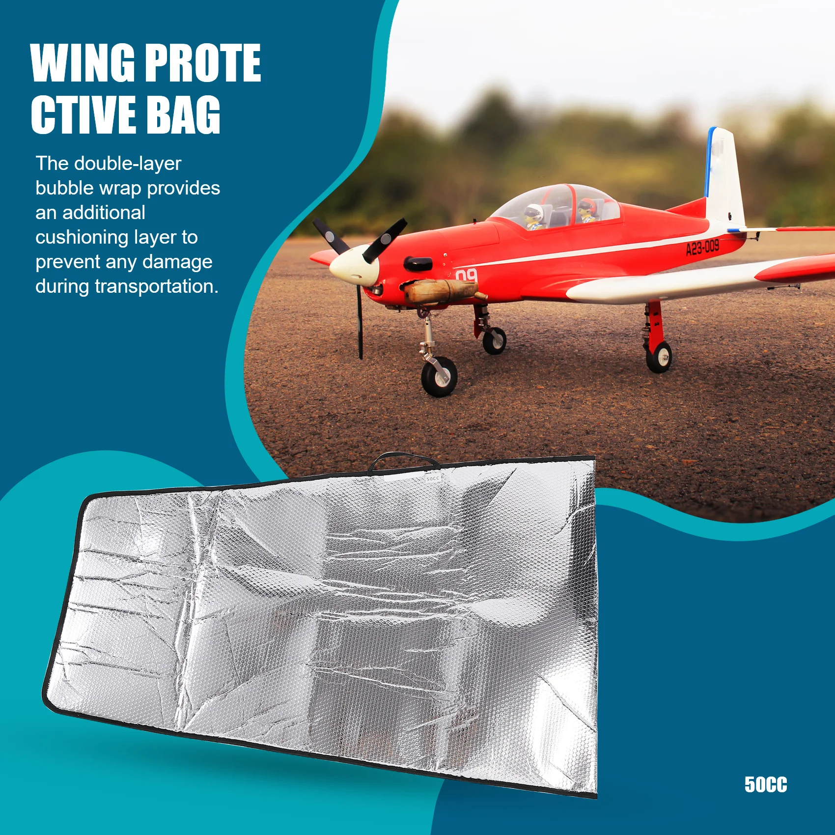 M15kbubble Layer Protection Wing Tote Bag Двухслойная сумка Bubble Wing Защитный чехол для радиоуправляемой модели самолета
M15kbubble Layer Protection Wing Tote Bag Двухслойная сумка Bubble Wing Защитный чехол для радиоуправляемой модели самолета