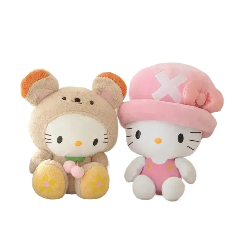 40/45cm Sanrio Hello Kitty Cosplay Chopper Plush Toys Pillow Soft Stuffed Plushies Anime Cartoon Doll Brithday Xmas Gifts Kids
40/45cm Sanrio Hello Kitty Cosplay Chopper Plush Toys Pillow Soft Stuffed Plushies Anime Cartoon Doll Brithday Xmas Gifts Kids