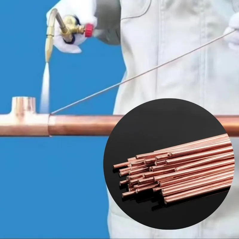22 Pcs Phosphor Copper Welding Rods (1mm×300mm) | Flux-Free, for AC, Refrigerator, Pipe/Tube
22 Pcs Phosphor Copper Welding Rods (1mm×300mm) | Flux-Free, for AC, Refrigerator, Pipe/Tube