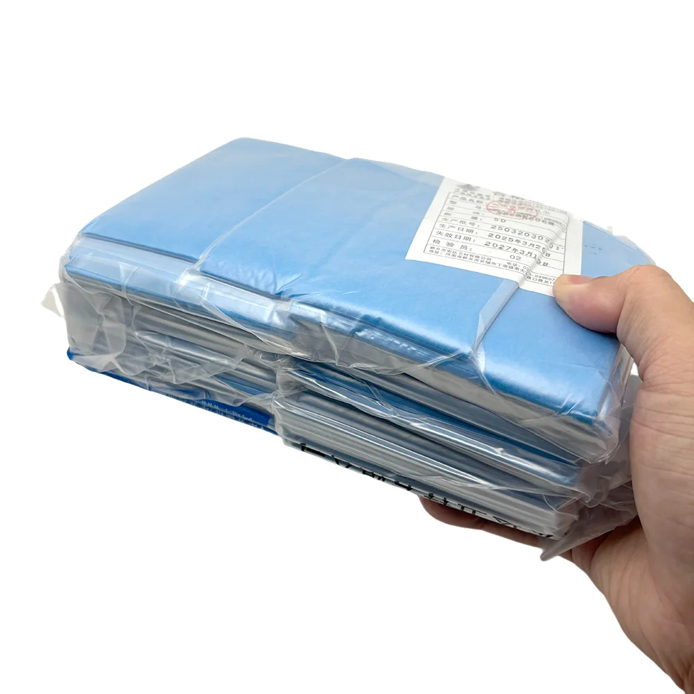 50pcs Dental Drapes Nonwoven Sterile Disposable Surgical Hole Cover Sheet Blue Dental Towel Clinic Pack
50pcs Dental Drapes Nonwoven Sterile Disposable Surgical Hole Cover Sheet Blue Dental Towel Clinic Pack