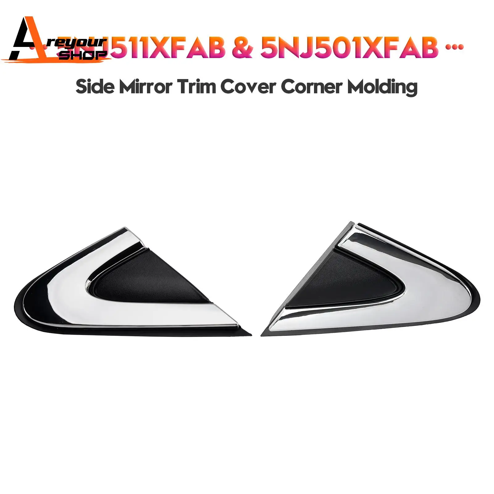 Areyourshop Left/Right/Pair Side Mirror Trim Cover Corner Molding for Chrysler 200 2015 2016 2017
Areyourshop Left/Right/Pair Side Mirror Trim Cover Corner Molding for Chrysler 200 2015 2016 2017