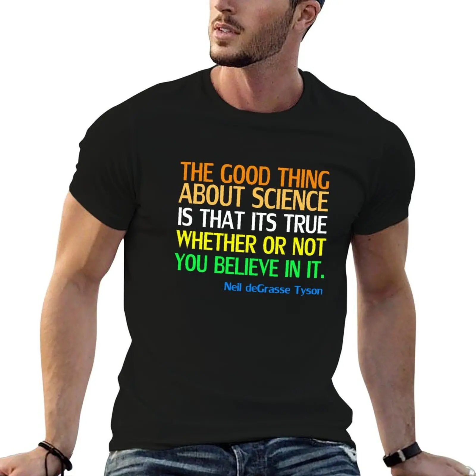 Neil deGrasse Tyson Popular Quote About Science T-Shirt t shirt man plain t shirt man designer funny t shirts cotton T-shirt
Neil deGrasse Tyson Popular Quote About Science T-Shirt t shirt man plain t shirt man designer funny t shirts cotton T-shirt
