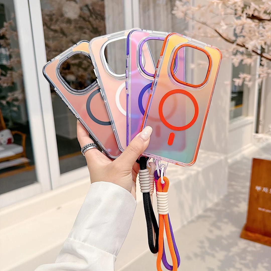 Lanyard Rope Color Change Anti-Slip Anti-Drop Case For Xiaomi Redmi Note 15 14 13 Pro+ Plus 5G 4G Magnetic Wireless Charge Cover
Lanyard Rope Color Change Anti-Slip Anti-Drop Case For Xiaomi Redmi Note 15 14 13 Pro+ Plus 5G 4G Magnetic Wireless Charge Cover