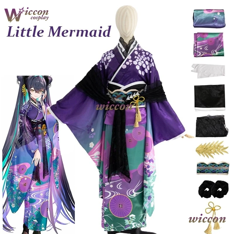 CosR Little Mermaid Selene Cosplay Costume Halloween Christmas Female SSR Selene Role Play Comic Con Tokyo Kimono Yukata
CosR Little Mermaid Selene Cosplay Costume Halloween Christmas Female SSR Selene Role Play Comic Con Tokyo Kimono Yukata