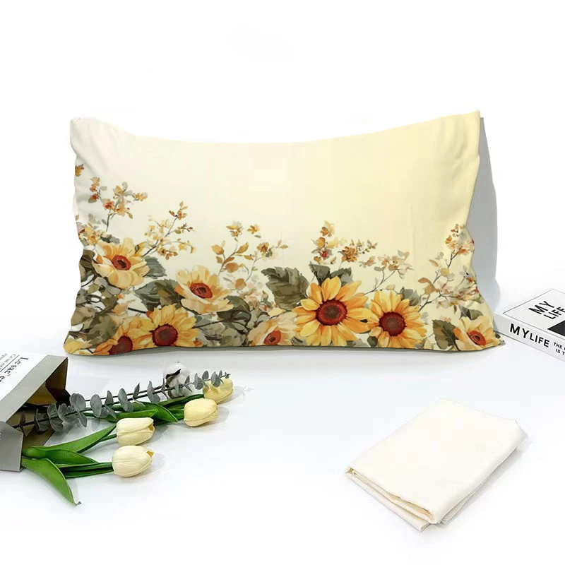 Floral-Printed Pillowcase: Sunflowers Bring Warmth to Your Bed Bedroom Living Room Sofa Cushion Cover
Floral-Printed Pillowcase: Sunflowers Bring Warmth to Your Bed Bedroom Living Room Sofa Cushion Cover