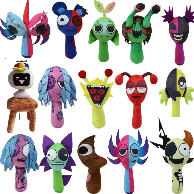 Cartoon 25CM Sprunki Plush Toys Sprunki Tunner Fun Bot Stuffed Dolls Plush For Children Christmas Gift Sprunki Plushies Dolls
Cartoon 25CM Sprunki Plush Toys Sprunki Tunner Fun Bot Stuffed Dolls Plush For Children Christmas Gift Sprunki Plushies Dolls