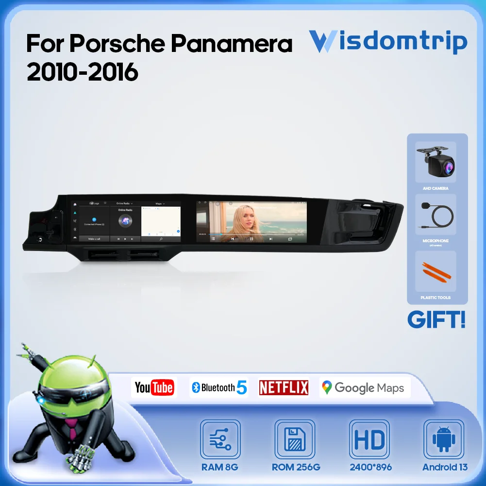 For Porsche Panamera 2010-2016 Car Multimedia Video Player GPS Navigation Radio 4G Carplay+Android Auto Android 13 360 Camera
For Porsche Panamera 2010-2016 Car Multimedia Video Player GPS Navigation Radio 4G Carplay+Android Auto Android 13 360 Camera