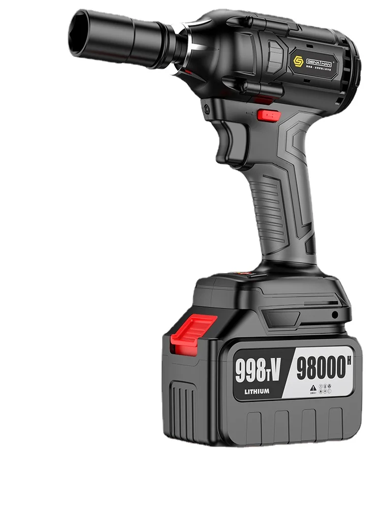 Wyj Electric Wrench Brushless Large Torque Impact Lithium Battery Wrench Electric Wind
Wyj Electric Wrench Brushless Large Torque Impact Lithium Battery Wrench Electric Wind