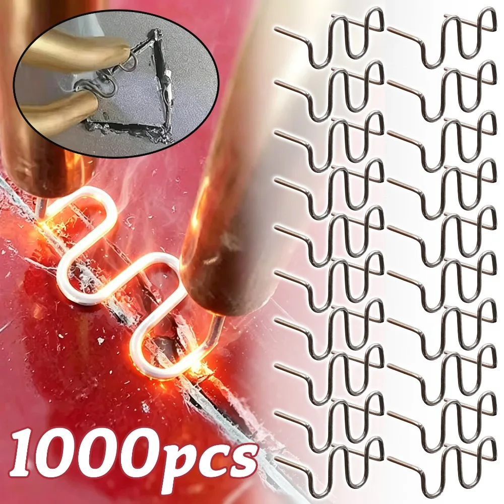 Hot Staples Plastic Welder Wire 0.8mm Stainless Steel Car Bumper Repair Tool Auto Spoilers Panel Crack Soldering Accessories
Hot Staples Plastic Welder Wire 0.8mm Stainless Steel Car Bumper Repair Tool Auto Spoilers Panel Crack Soldering Accessories