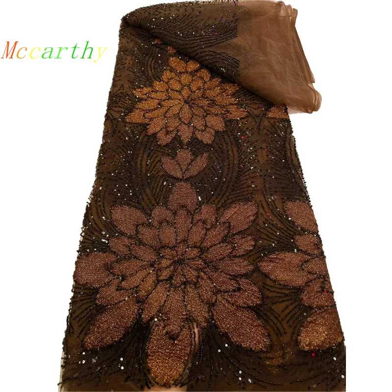 Fashion African Luxury Beaded Tulle Lace Fabric French Handmade Sequins Embroidery Lace Fabric For Women Christmas Party Dresses
Fashion African Luxury Beaded Tulle Lace Fabric French Handmade Sequins Embroidery Lace Fabric For Women Christmas Party Dresses