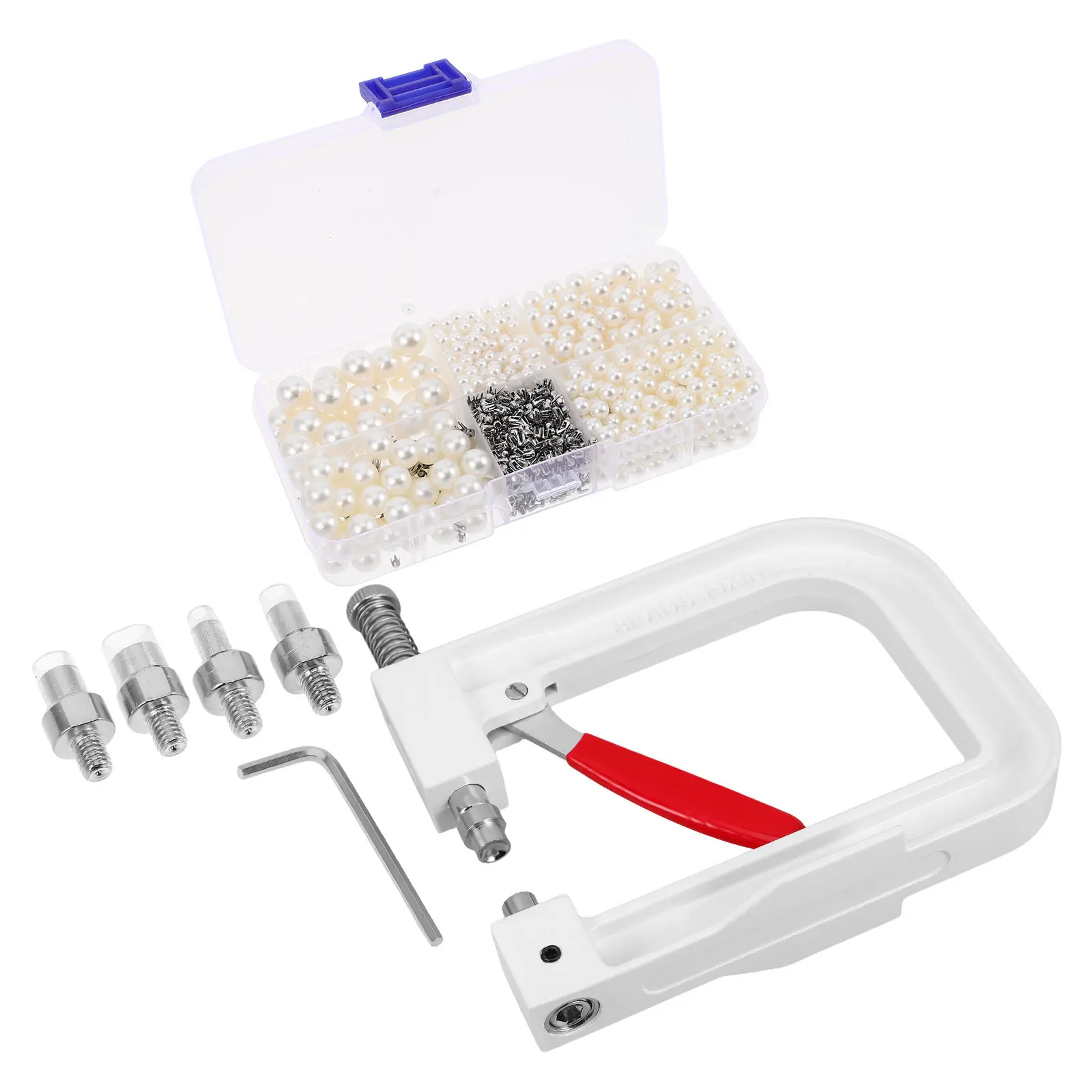 1Set Hand Press Bead Setting Machine for Pearl Riveting No Hole Imitation Pearls Jewelry DIY Kit Claw Rivet Tool Professional
1Set Hand Press Bead Setting Machine for Pearl Riveting No Hole Imitation Pearls Jewelry DIY Kit Claw Rivet Tool Professional