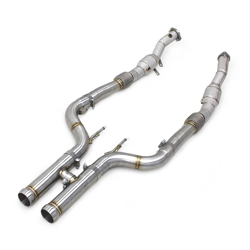 OEM Free Flow Pipe For Mercedes-Benz S63 AMG W222 5.5T 2018-2022 Stainless Steel Straight Downpipe Exhaust System
OEM Free Flow Pipe For Mercedes-Benz S63 AMG W222 5.5T 2018-2022 Stainless Steel Straight Downpipe Exhaust System
