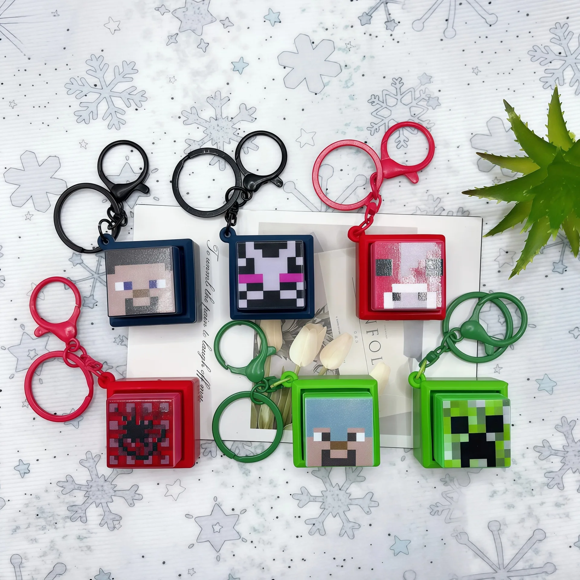 New Product My World Keychain Accessories Game Decompression Button Handheld Small Gift Pendant
New Product My World Keychain Accessories Game Decompression Button Handheld Small Gift Pendant