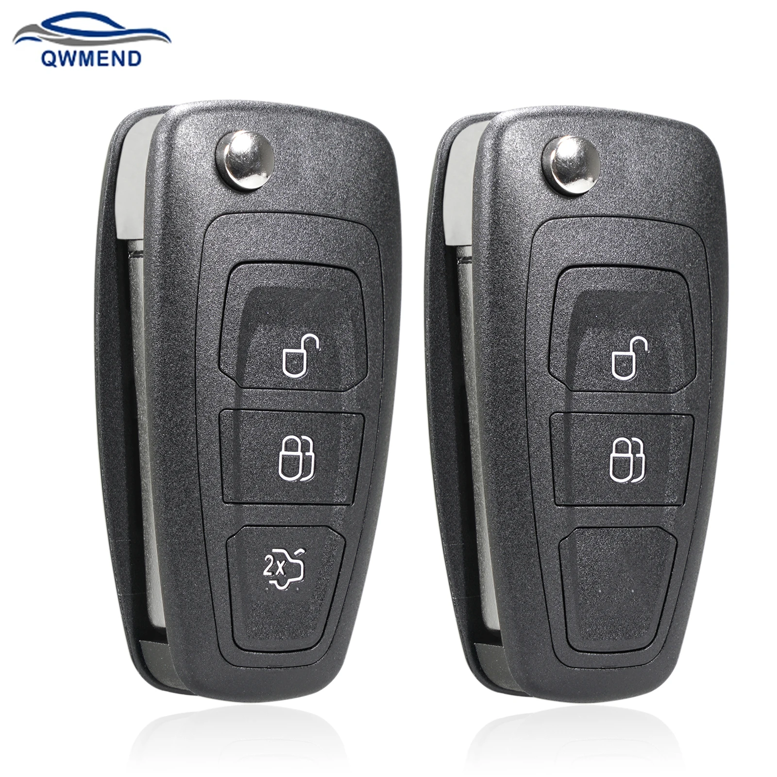 QWMEND 433Mhz Flip Car Remote Key For Ford C-Max S-Max Focus MK3 Grand Mondeo 2010-2018 2/3 Buttons Smart Car Key 5WK49986
QWMEND 433Mhz Flip Car Remote Key For Ford C-Max S-Max Focus MK3 Grand Mondeo 2010-2018 2/3 Buttons Smart Car Key 5WK49986