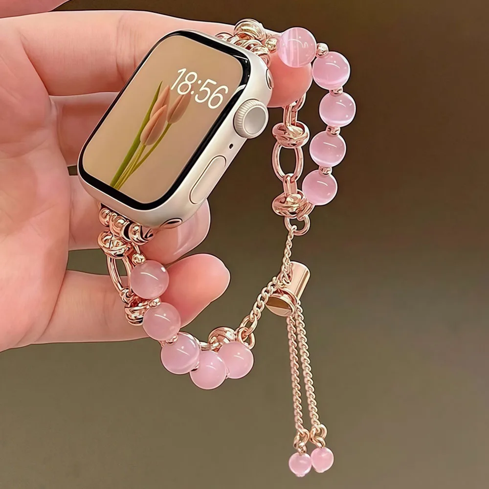 Jewelry+ Metal Strap For Apple Watch 11 10 46mm 42mm Ultra 3 49mm Women Bracelet iWatch 9 8 7 6 5 4 SE 45mm 44mm 41mm 40mm Band
Jewelry+ Metal Strap For Apple Watch 11 10 46mm 42mm Ultra 3 49mm Women Bracelet iWatch 9 8 7 6 5 4 SE 45mm 44mm 41mm 40mm Band