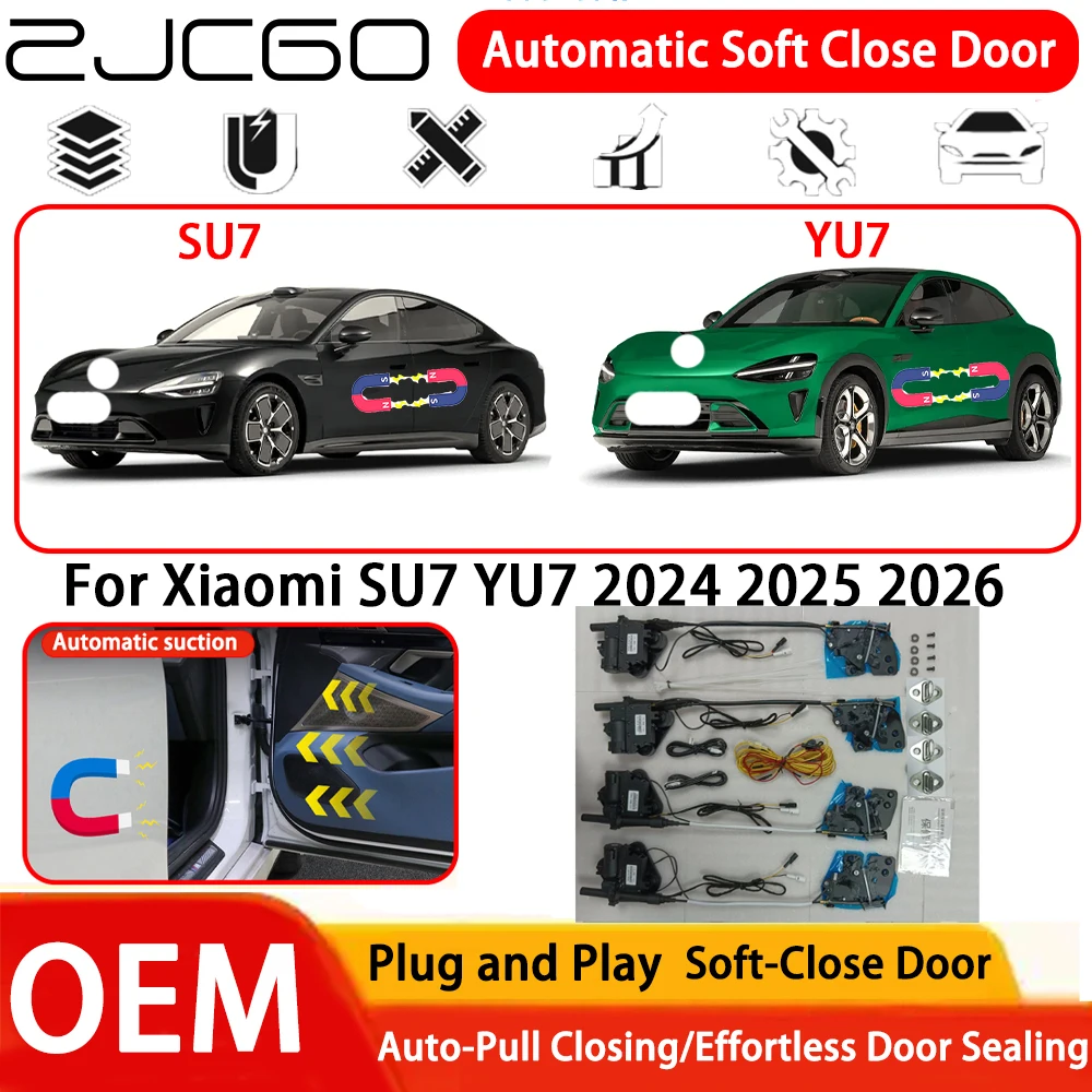 for Xiaomi SU7 YU7 2024 2025 2026 Car OEM Plug and Play Automatic Electric Soft Close Door Comfort Closing System
for Xiaomi SU7 YU7 2024 2025 2026 Car OEM Plug and Play Automatic Electric Soft Close Door Comfort Closing System