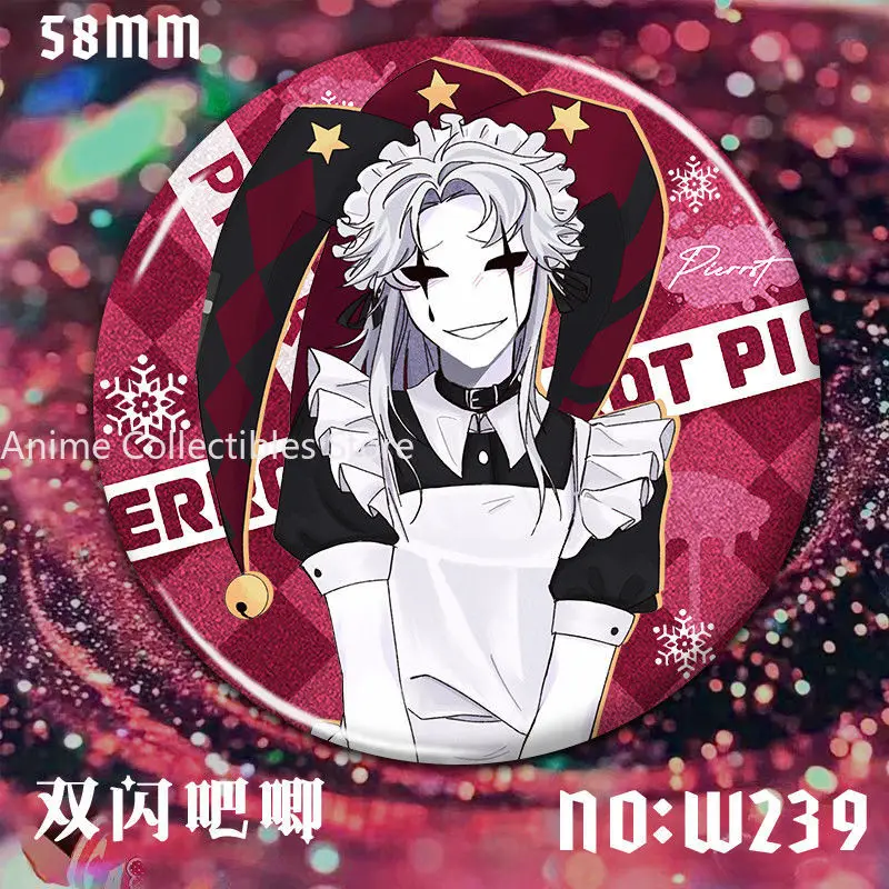 Аниме The Freak Circus Pierrot значки булавки женская брошь модные креативные броши для косплея для сумки аксессуары подарок
Аниме The Freak Circus Pierrot значки булавки женская брошь модные креативные броши для косплея для сумки аксессуары подарок