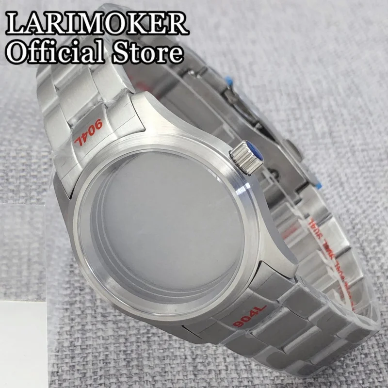 LARIMOKER 36mm/39mm Sapphire Glass Stainless Steel Silver Watch Case And Watch Strap Suitable For NH35 PT5000 Automatic Movement
LARIMOKER 36mm/39mm Sapphire Glass Stainless Steel Silver Watch Case And Watch Strap Suitable For NH35 PT5000 Automatic Movement